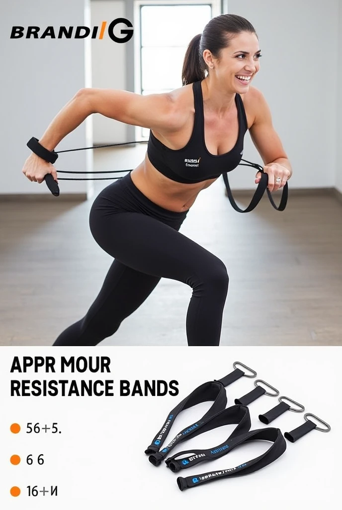 Premium resistance band set